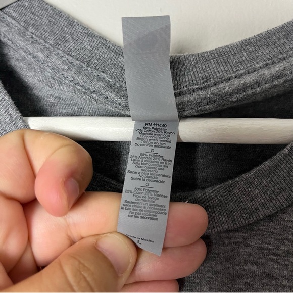 Unbranded Nashville Gray Graphic Tee Large - Picture 4 of 5